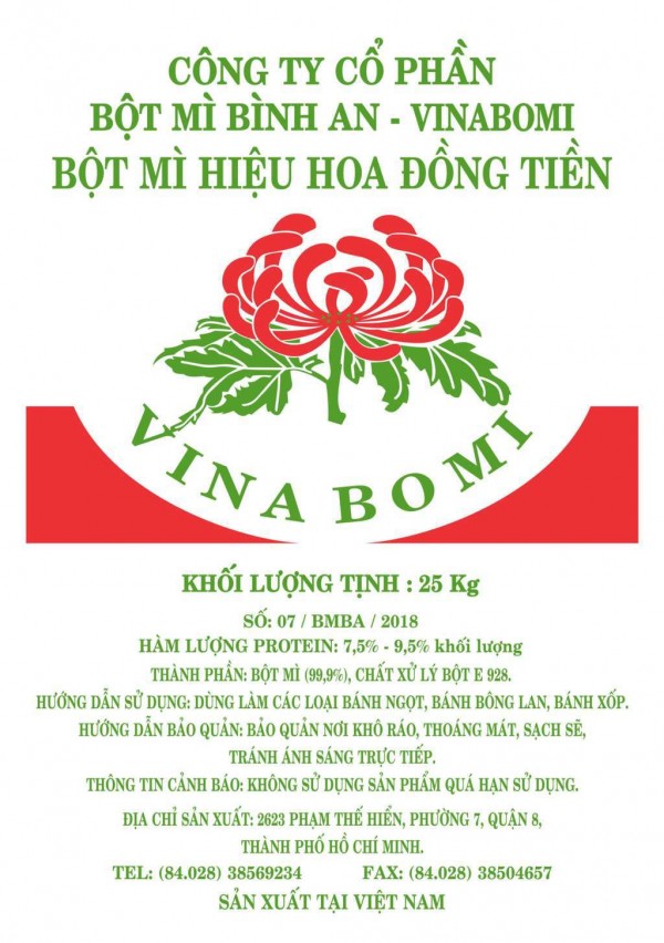 Bột Mì Hoa Đồng Tiền